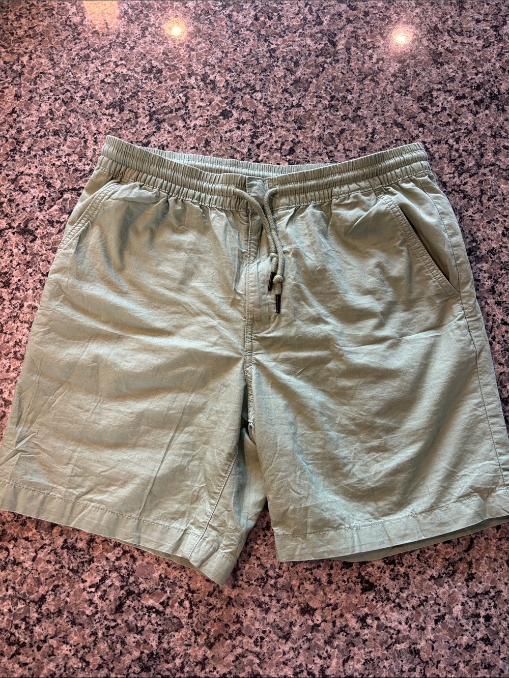 Men's Olive Drawstring Patagonia Shorts
